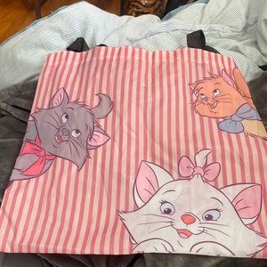 Disney loungefly aristocats tote bag